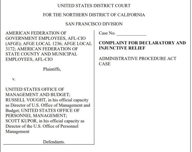 SHOCKING LAWSUIT: Feds Unite Against Shutdown Firings—Is Vought's Authority About to Be Exposed?