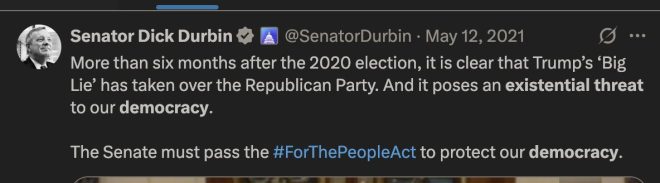 Senator Durbin: GOP's Existential Threat to Democracy? — Senate majority leader 2025, political threats to democracy, Durbin Republican criticism