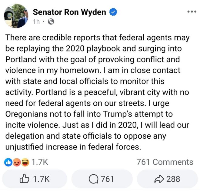 Senator Ron Wyden Accused of Covering for Antifa Violence: Exposed Lies and Complicity in Attacks! —  Ron Wyden deception, Antifa defender, 2025 election campaign