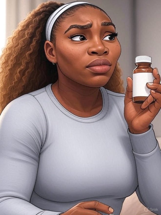 Serena Williams Faces Shocking Choice: Pain or Labor? —  life-changing choices, overcoming pain, mental health struggles