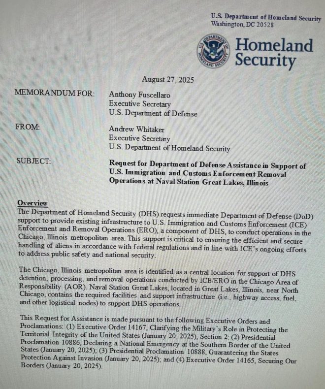 Shocking DHS Memo: Military Troops Set for Chicago ICE Raids! — military intervention in Chicago, DHS memo leaks 2025, ICE raids and military mobilization