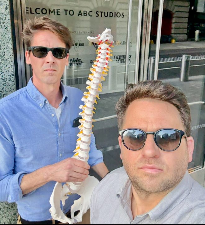 Shocking Delivery: Spine Dropped Off at ABC Studios! — spine donation process, orthopedic implant recycling, medical equipment drop-off services