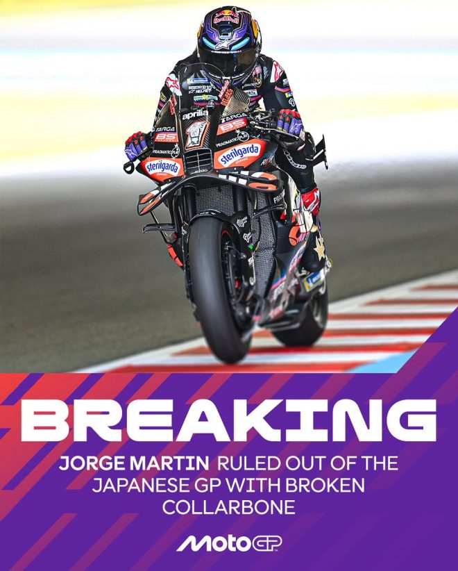 Shocking Injury: MotoGP Star Jorge Martin's Race in Jeopardy! —  MotoGP injury news, Jorge Martin recovery updates, Japanese GP 2025 highlights