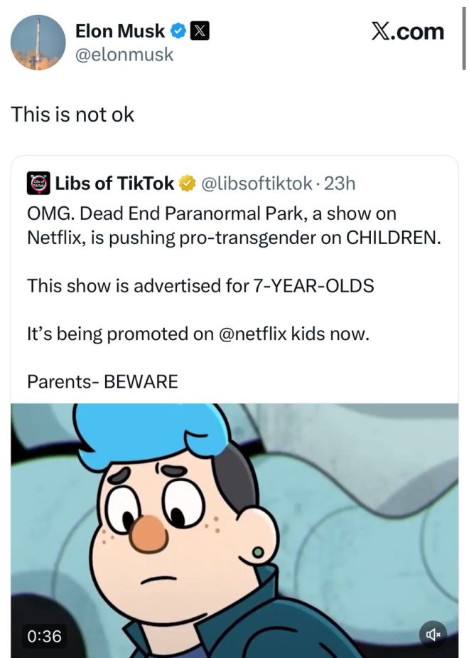 Shocking Move: Elon Musk Cancels Netflix Over Controversial Kids' Show Promoting Transgenderism—Is This the End of Netflix?