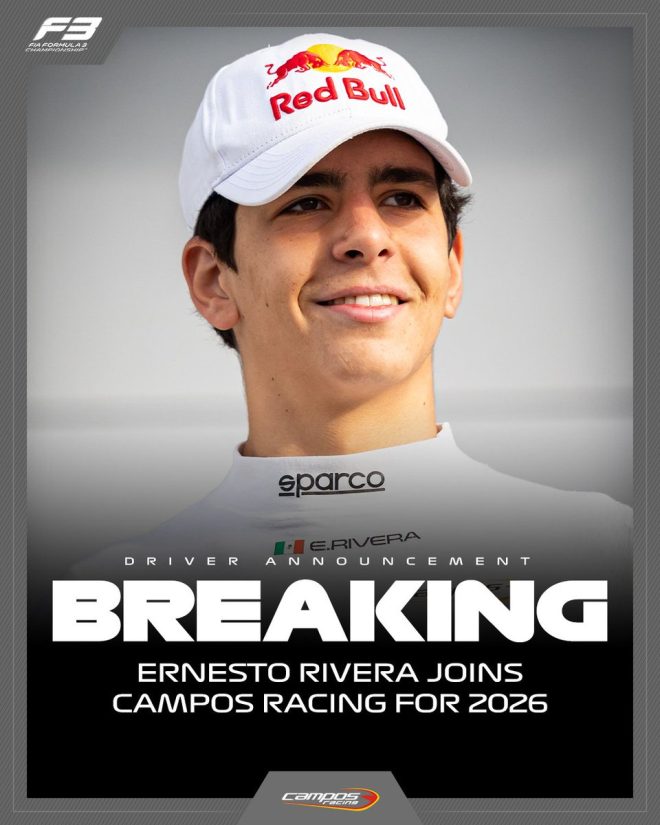 Shocking Move: Rivera's Bold Step into F3 Stirs Debate! —  Ernesto Rivera F3 debut, Campos Racing rookie driver, 2026 Formula 3 season