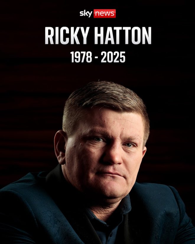 Shocking News: Boxing Legend Ricky Hatton Found Dead at 46! —  Ricky Hatton obituary, boxing legend passes away, sports news 2025