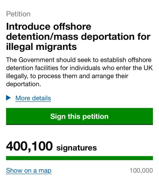 Shocking Petition: 400,000 Demand Mass Deportation Now! — offshore immigration policy, mass deportation initiatives, illegal migrant reforms 2025