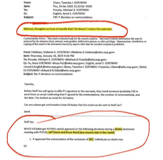 "Shocking Revelation: Biden White House Pardons Questioned - Did President Approve?" — Joe Biden Pardons Scandal, White House Email Leak, Presidential Pardons Controversy