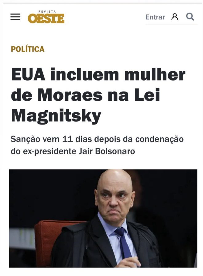 🚨 Shocking Sanctions: Moraes' Wife Faces Law Fallout! 🔥 — "Lei Magnitsky Brasil", "Sanções STF 2025", "Corrupção Política Brasil"