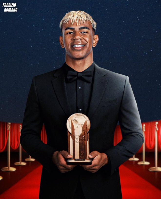 Shocking Victory: Yamal's Kopa Trophy Stuns Football World! —  Lamine Yamal Kopa Trophy winner, Best young football talent 2025, Ballon d'Or news