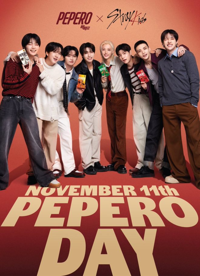 Stray Kids Set to Ignite Controversial PEPERO Day 2023! — PEPERO Day countdown, Stray Kids PEPERO celebration, November 11 sweet treats