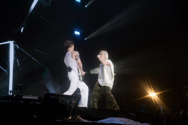 "Super EXPO Rockin' Night: MIYAVI & YUTA (NCT) Exclusive Session Sparks Controversy - Fans Divided!" —  MIYAVI Live Performance, Exclusive NCT Event, Rock Concert Experience