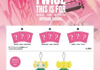 "TWICE's Controversial New World Tour Merchandise Sparks Outrage and Intrigue - Includes Special Imaginary Friend! 😱🔥 #THISISFOR #ENEMY" —  TWICE merchandise, Japanese tour goods, exclusive album accessories