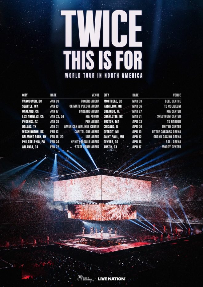 TWICE's World Tour: Controversial Presale Chaos Unfolds! — TWICE North America Concert, 2025 TWICE Ticket Sales, TWICE World Tour Dates