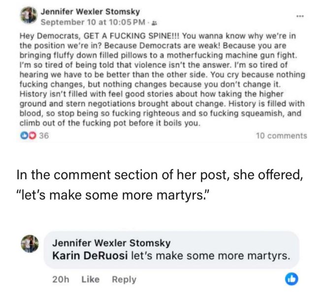 "Tax Collector Turned Activist Jennifer Wexler Stomsky Sparks Controversy by Defying ICE Operations in Ambler, PA" —  Jennifer Wexler Stomsky bio, Ambler PA tax collector, Ambler Pennsylvania official

Meet Jennifer Stomsky, ICE protest Ambler PA, Montgomery County interference

Ambler PA elected official Jennifer Stomsky, blood history, martyrdom advocacy