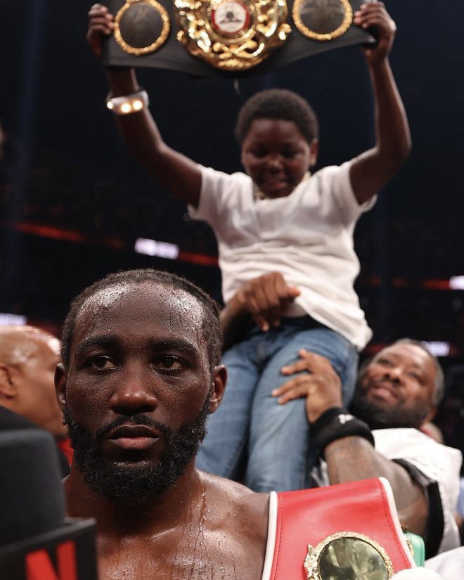 Terence Crawford's Son Sparks Debate with Championship Photo! —  Terence Crawford family moments, boxing championship legacy, sports celebrity kids 2025