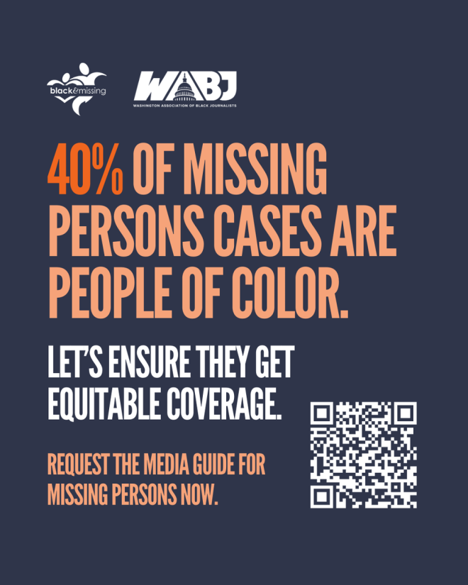 "The Black and Missing Foundation's Groundbreaking Media Guide Unveiled - Will Newsrooms Finally Prioritize Missing Black People?" —  Black media coverage, Missing persons guide, WABJDC initiative