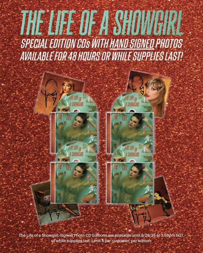 This Showgirl's Exclusive CDs: Are They Worth the Hype? —  Special Edition CD pre-order, unique signed showgirl photos, limited edition music collectibles
