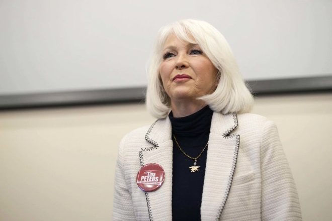 Tina Peters Exonerated Yet Still Behind Bars: Why? —  Exonerated political prisoner Colorado, Justice for Tina Peters, Free speech advocate jailed 2025