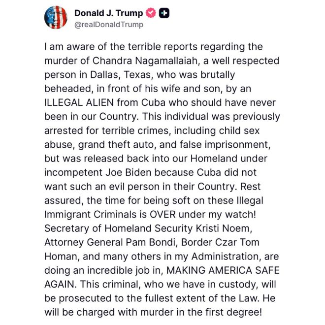 Trump Calls for Execution After Shocking Dallas Beheading — Illegal immigration crime, Dallas murder case, Trump Biden controversy
