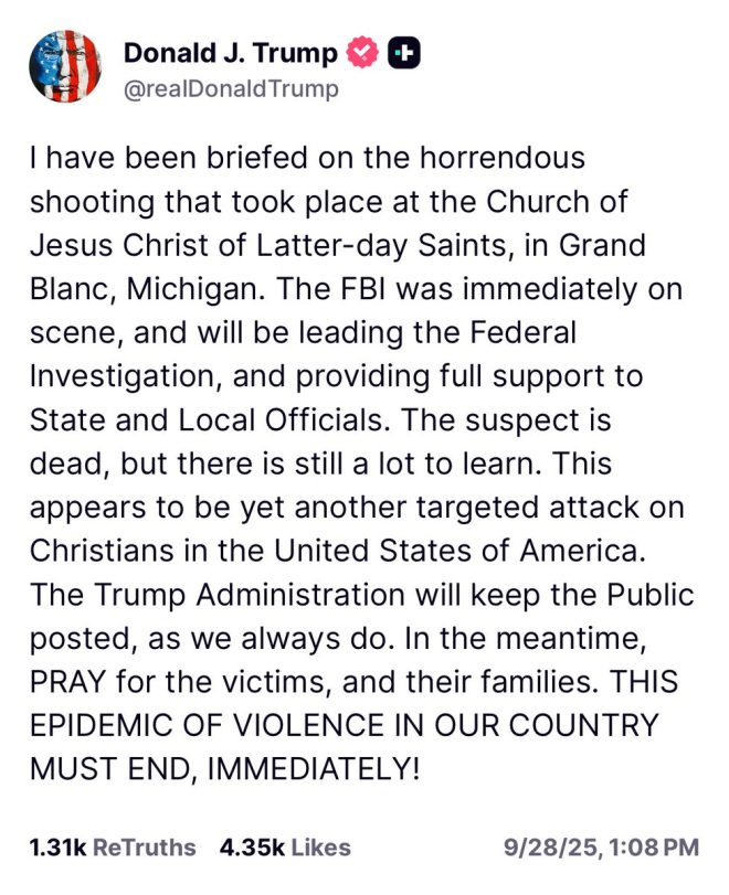 Trump Claims Michigan Shooting Targets Christians: Is He Right? — Michigan Church Violence, Trump Comments on Religious Attacks, Christian Safety in America