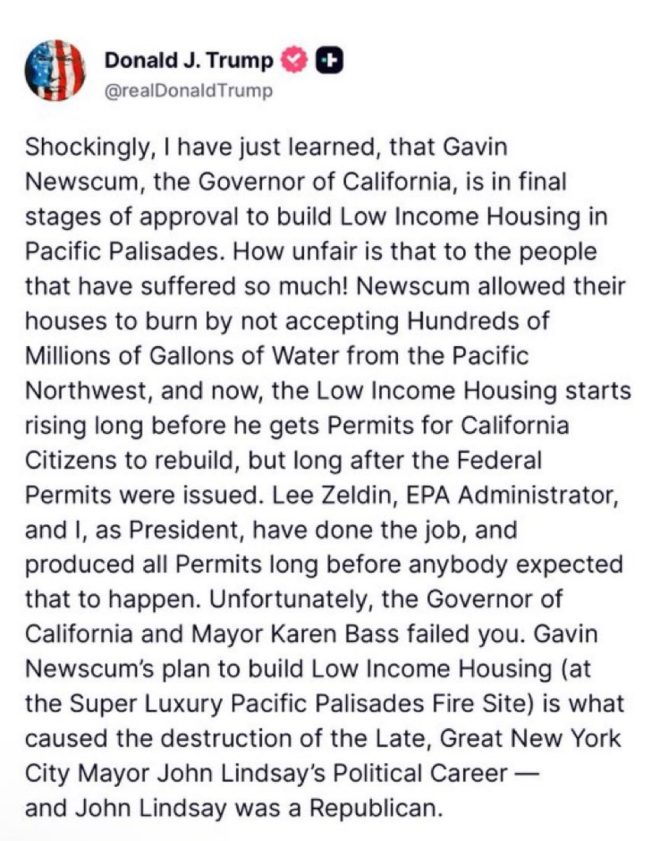 Trump Claims Pacific Palisades Fires Were Planned Land Grab! —  land grab controversy, California housing crisis 2025, wildfire recovery issues