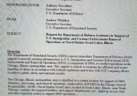 Trump Seeks Military Aid for Chicago: What’s Behind It? —  military support Chicago 2025, Trump administration news, DHS memo disclosure