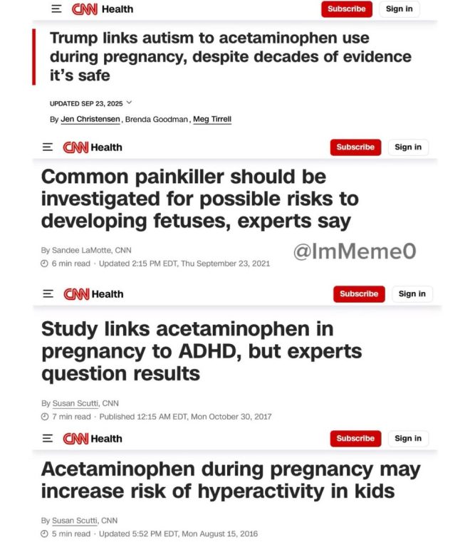 Trump Sparks Outrage: Autism Linked to Painkillers? —  Unbelievable health claims, Shocking medical research, Outrageous pregnancy studies