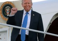 Trump Threatens Networks Over 'Bad Publicity' Comments —  Trump Air Force One remarks, media license controversy 2025, Kaitlan Collins breaking news