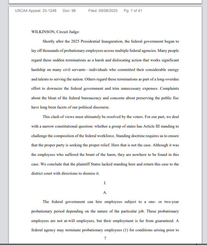 Trump Triumphs Again: Fourth Circuit Shocks Left! — Trump legal victories, Fourth Circuit Court decisions, state lawsuit dismissals 2025