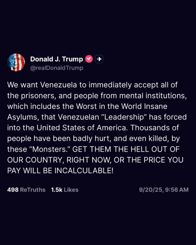 Trump issues ultimatum to Venezuela: Take back criminal illegals or face consequences! — President Trump ultimatum Venezuela, criminal illegals, deportation demand
Trump demands Venezuela criminals, immigration ultimatum, deportation order
Venezuela criminal illegals, Trump ultimatum, deportation demand