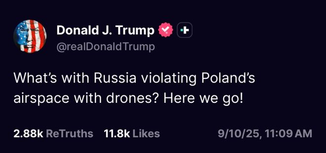 Trump's Bold Claim: "Here We Go!" After NATO's Daring Move — NATO response to Russian aggression, Trump comments on military actions, Poland drone incident 2025