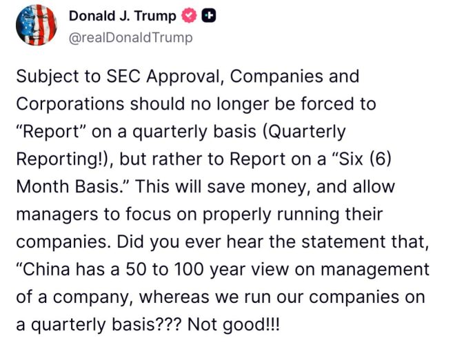 Trump's Bold Move: Is Six-Month Reporting a Game Changer? — long-term business strategy, corporate reporting changes, financial transparency reform