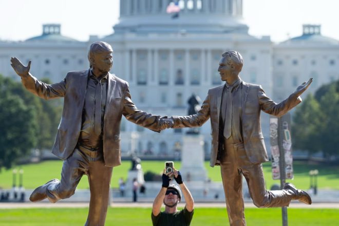 Trump's Midnight Statue Removal: What Are They Hiding? —  controversial art removal, Trump statue controversy, anonymous artist protest 2025