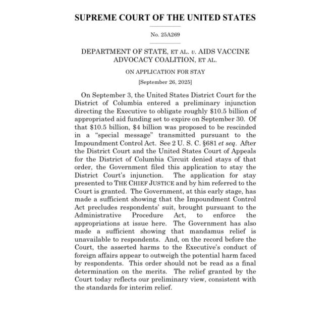 "Trump's SCOTUS Victory: $4 Billion in Foreign Aid Slashed, Activist Judges Defeated!" —  Trump Supreme Court victory, President Trump foreign aid cut, Activist judges defeated