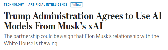 Trump's Shocking Deal: AI from Elon Musk's xAI Unleashed! —  AI policy changes, Elon Musk technology partnership, Trump administration AI initiatives