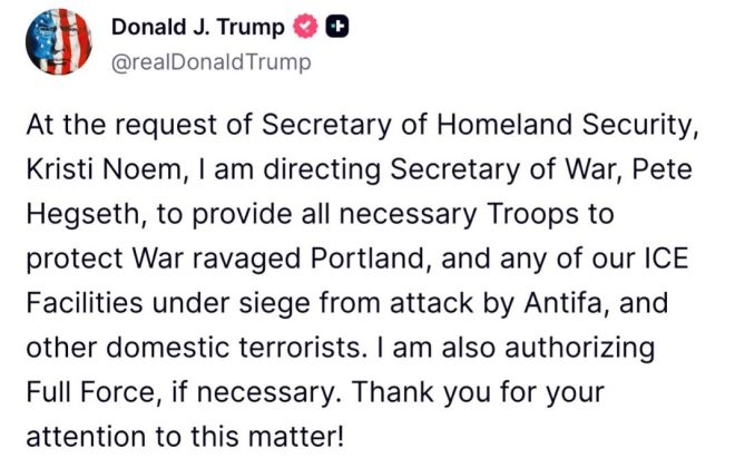 Trump's Shocking Move: Military Deployed Against Antifa! —  U.S. military response to protests, Portland security measures 2025, Trump administration domestic security policies
