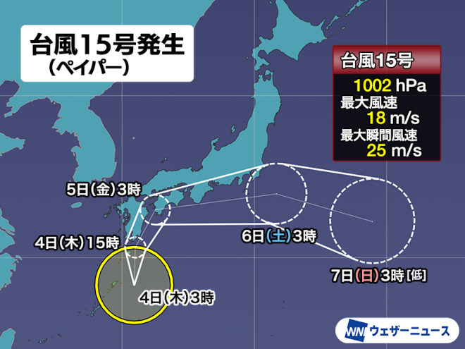 "Typhoon 15 (PAPER) Hits Japan: Massive Rainfall Expected to Cause Chaos Across the Country - Stay Tuned for Updates!" —
Typhoon updates, storm tracking, weather alerts
Severe weather warning, natural disaster preparedness, emergency response
Tropical cyclone forecast, hurricane season updates, extreme weather events