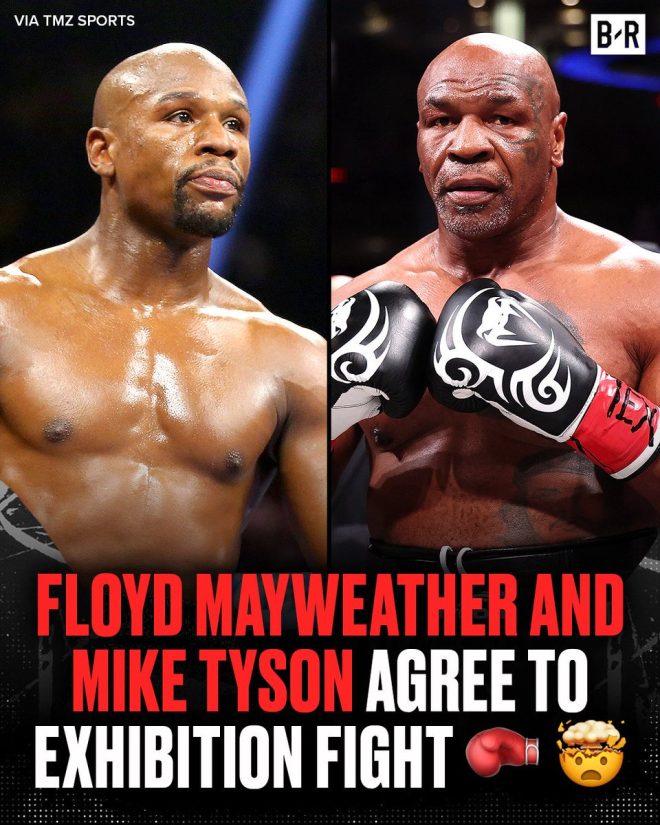 Tyson vs. Mayweather: Epic Showdown Set for 2026! — Mike Tyson exhibition match, Floyd Mayweather fight announcement, boxing legends exhibition 2025