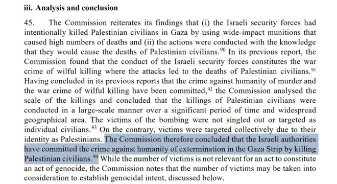 UN Declares Israel Committing Genocide: What's Next? —  genocide in Gaza, UN Commission of Inquiry report, UK government response to Israel