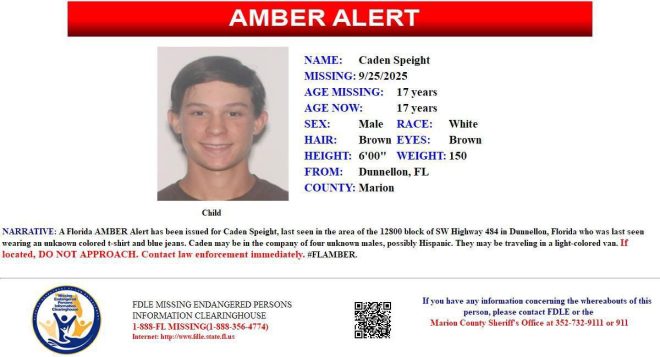 🚨URGENT🚨 Teenager Missing in Marion County, FL: Allegedly Abducted While Wearing MAGA Hat - Photo Released! —  Missing teen alert, urgent missing person, Florida abduction incident