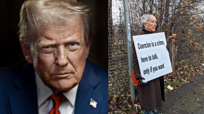 US Warns: Basic Civility Under Attack in UK as Grandmother Charged for Peaceful Protest - Is Freedom at Risk? —  civil liberties crackdown, human rights violation, elder rights infringement