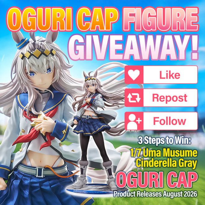 Umamusume Fans Shocked: Win The GOAT Oguri Cap Figure! —  Umamusume merchandise giveaway, Oguri Cap figure release, anime collectible contest 2025