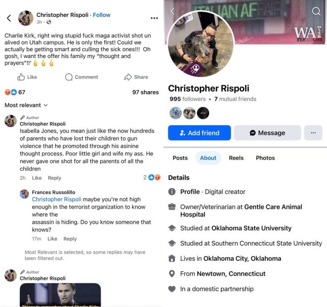 Veterinarian Celebrates Murder, Threatens More Lives! —  Veterinarian misconduct 2025, Oklahoma City animal hospital controversy, revocation of veterinary license