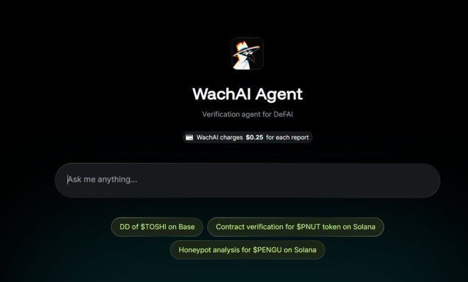 WachAI：加密交易的AI助手，风险一目了然！ —  加密交易工具, WachAI智能分析, TGE代币发行趋势