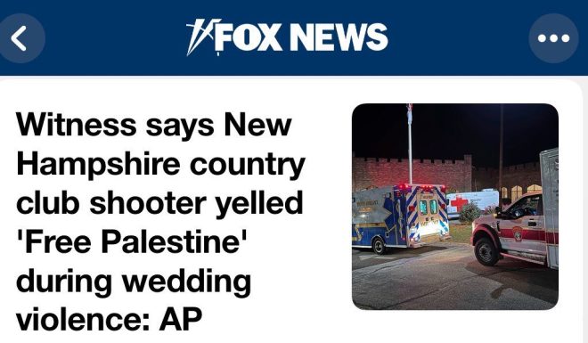 Wedding Shooting Shocks Nation: "Free Palestine!" Cry — wedding violence headlines, political protests 2025, anti-Semitic attacks recent