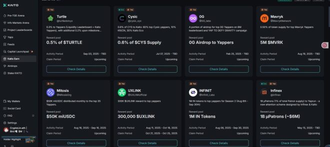 Yappers项目奖励揭秘：抓住最后机会！ —  Yappers 项目总结, 加密奖励机制, 加密货币时间表