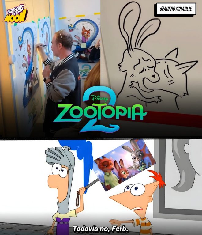 ¡Descubre el emotivo dibujo de Nick y Judy! —  animador Zootopia 2 Instagram, evento de firmas Zootopia, dibujo Nick y Judy 2025
