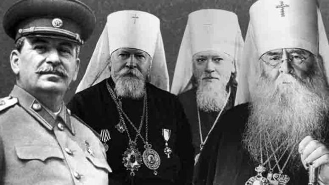 Змови та компроміси: Церква під контролем Сталіна — Національна політика 1943, Контроль церкви в СРСР, Помісний собор МПЦ 2025