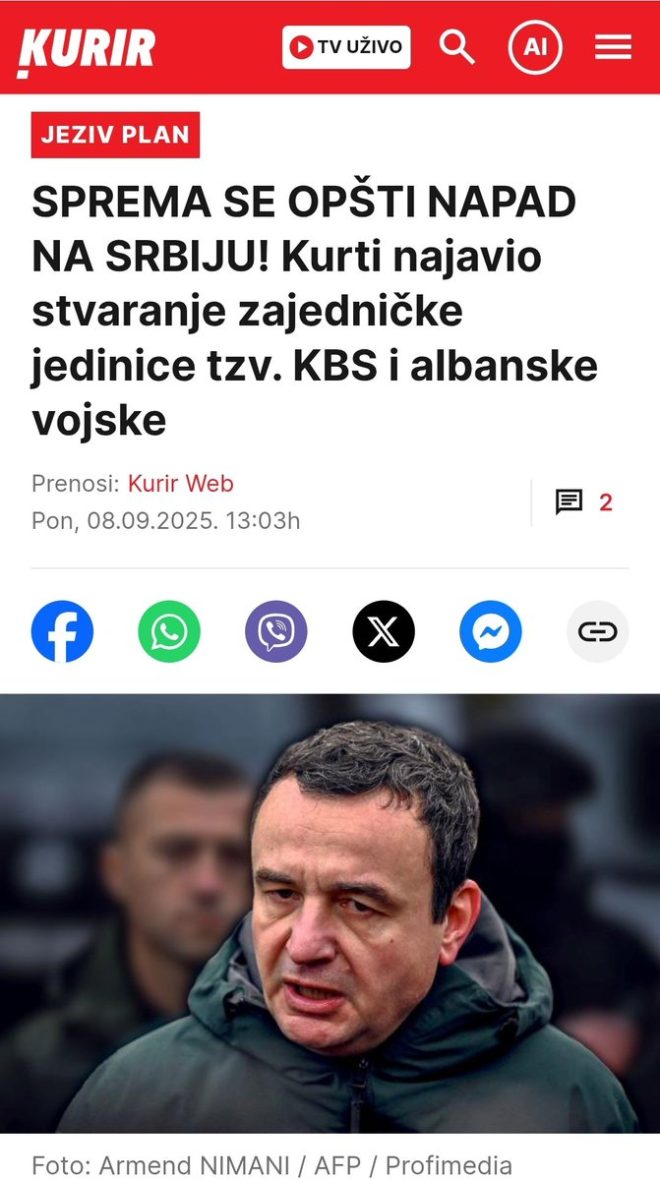 Курти и нови војни савези: Историја се понавља? —  Конфликт на Западном Балкану, Војни савези у региону, Историјски контекст сукоба 2025